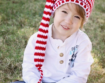 Christmas Elf Stocking Beanie (Child to Adult)