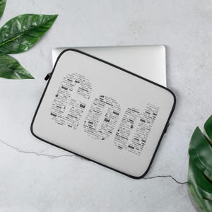 Water Resistant Laptop Sleeve: Faux Fur Lined Neoprene