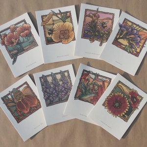 Native Garden Notecards