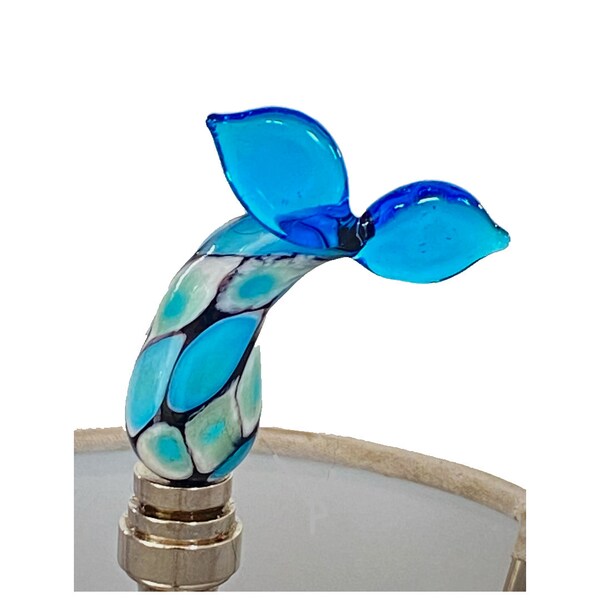 Sea Glass Lamp Finials Etsy