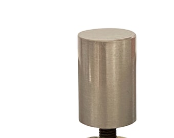 Heavy Brushed Nickel Lamp Finial