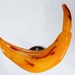 Handmade Venetian Glass - Yellow Banana - Cabinet Knobs for Furniture, Kitchen and Baths, Kids Rooms - Lampwork Glass.