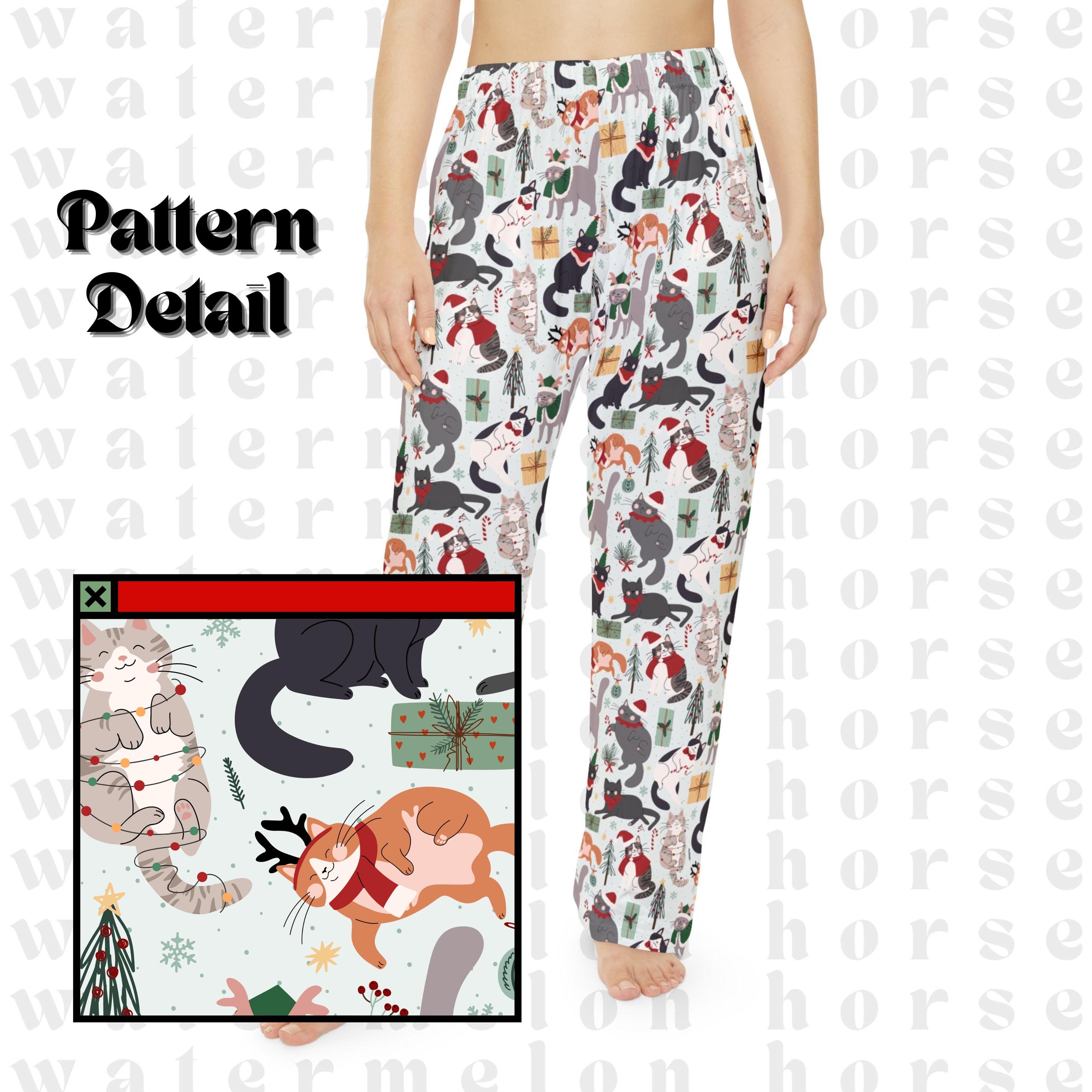 Cat Lounge Pants Etsy UK