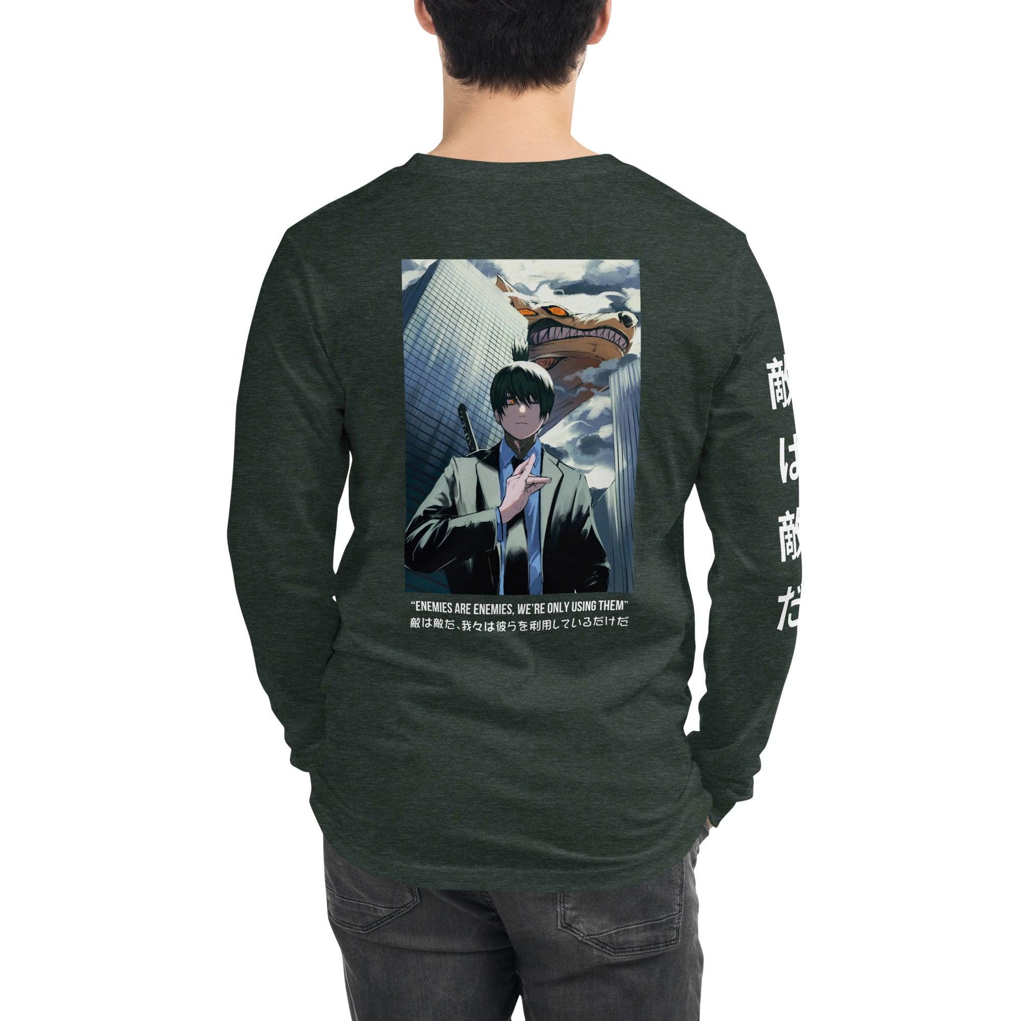 チェンソーマン 早川アキ ロングスリーブTシャツ - Etsy 日本