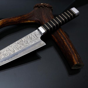 Handmade Damascus Stainless Steel Chef Knife: VG-10, 67 Layers