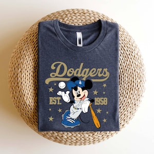 Disney Mickey Mouse 1958 Baseball Shirt, Disney Sport Shirt, Disney Mickey Baseball Team Shirt, Mickey Baseball Shirt,  Baseball Lover Gift