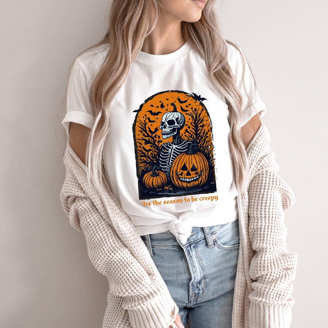 Tis the Season to Be Creepy T Shirt, Halloween Shirt, Dead Inside ...