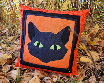 Black Cat - EPP English Paper Piecing - Sewing Pattern