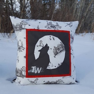HOWL Quilt Block Pattern Wolf --UPDATED