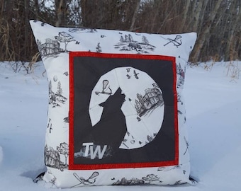 HOWL Quilt Block Pattern Wolf --UPDATED