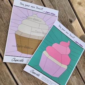 CUPCAKE Sewing Patterns - EPP - English Paper Piecing