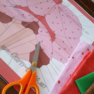 Retro Strawberry Doll DIY Sewing Pattern