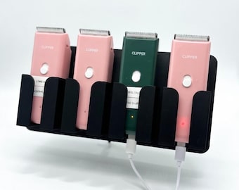 Support pour tondeuse pour animaux de compagnie et station de charge