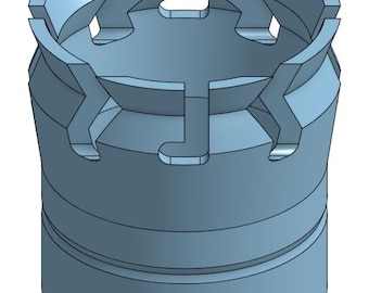 Adaptateur de tuyau Bedjet Bare Hugger - Modèle 3D