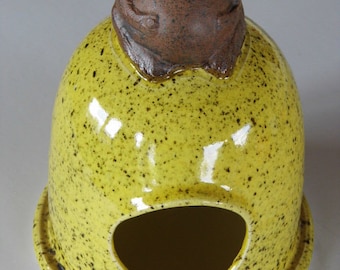 Yellow - Toad House High fired stoneware clay