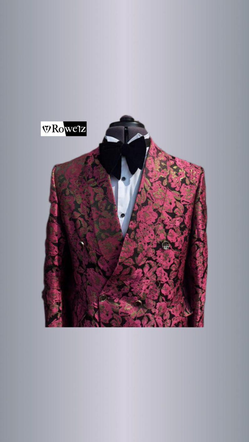 Small Patterned Suits Bold Patterned Suit - Etsy