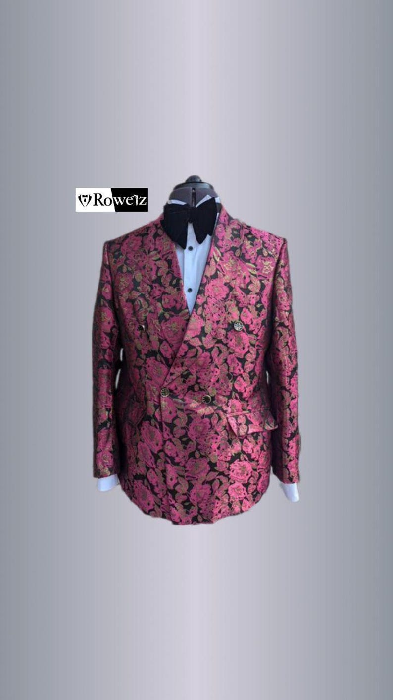 Small Patterned Suits Bold Patterned Suit - Etsy