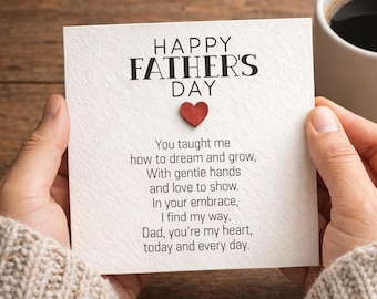 Vatertagskarte, alles Liebe zum Vatertag, Karte für Papa, beste Papakarte aller Zeiten, Papa Geburtstagskarte, personalisiert, herzliche Dadkarte, 194