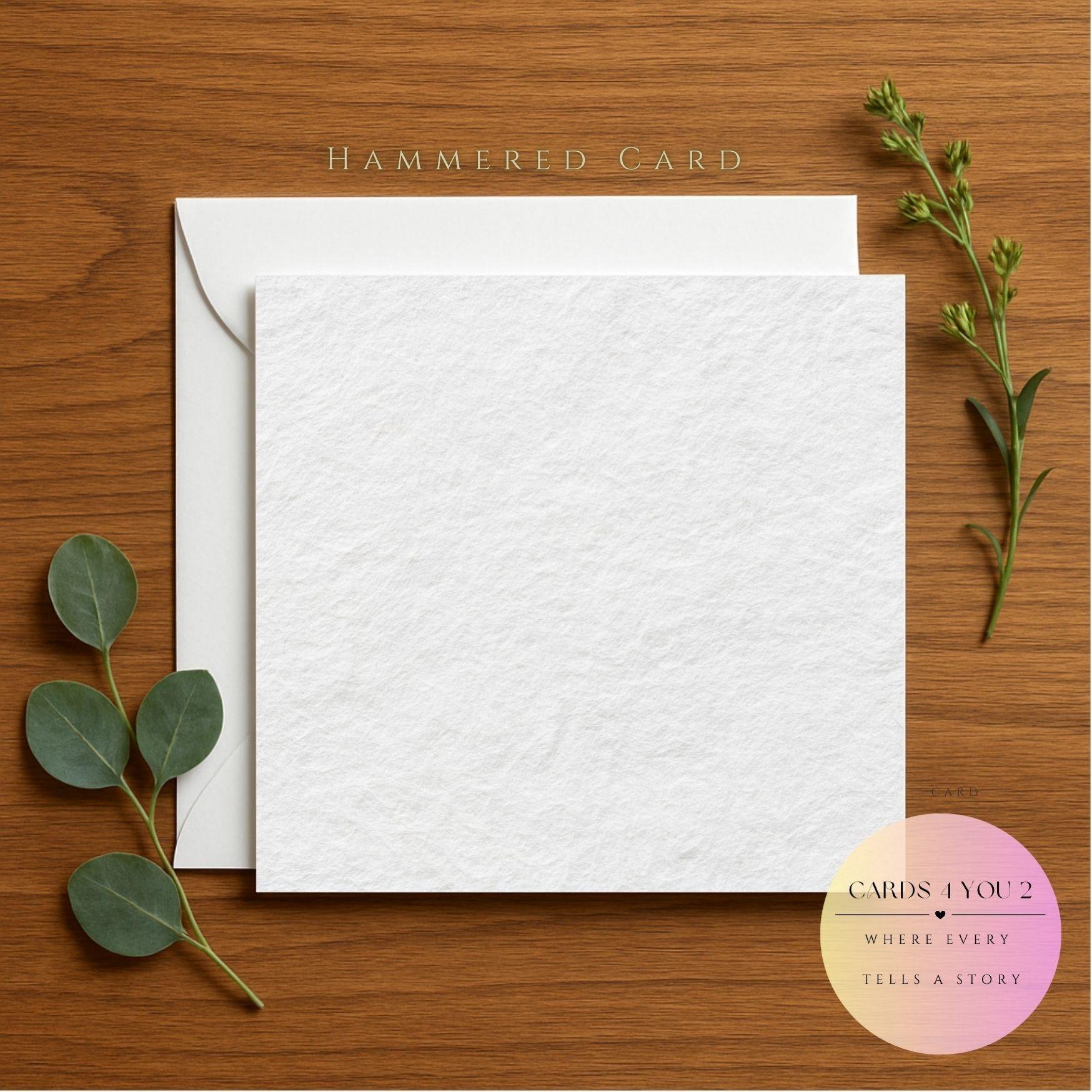 Greiving Paper Sympathy Card , Handmade Card for Loss Wife Mum, Comforting Memorial ...