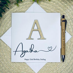 Carte d'anniversaire pour maman, carte pour fille adulte pour les 30 ans, carte pour petite-fille, carte spéciale pour les 90 ans d'une maman, carte pour les 70 ans 049