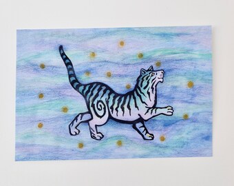 Water Tiger Postcard