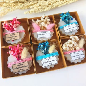 Bomboniere personalizzate con sapone per gli ospiti, bomboniere per gli invitati al matrimonio all'ingrosso, bomboniere con sapone per addio al nubilato, saponi profumati, bomboniere per baby shower