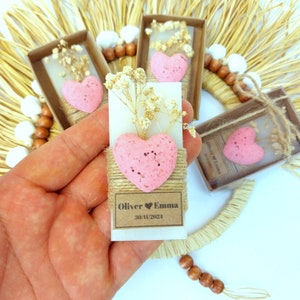 Bomboniere per gli ospiti, saponi profumati fatti a mano con carta piantabile, bomboniere rustiche con sapone alla lavanda, bomboniere per baby shower, bomboniere per addio al nubilato