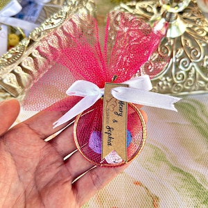 Bombas de semillas coloridas para plantar, papel de semillas personalizado con semillas de flores silvestres, recuerdos de fiesta para invitados, baby shower, regalo para amigos