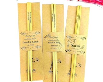 Personalized Bamboo Chopsticks, Wedding Favors For Guests, Bulk Chopsticks, Custom Engraved Chopsticks, Chopstick Holder, Asian Party Favor.