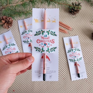Pflanzliche Gastgeschenke für die Weihnachtsfeier.  Bleistift zum Pflanzen Danke Frauchen. Weihnachtsgastgeschenke Schütte. Geschenkideen für Weihnachten.