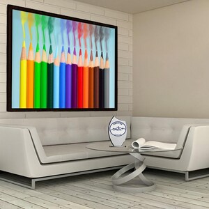 Pens Canvas, Pencil Canvas, Pen Decor, Pencil Decor, Pencil Wall Decor, Writer Decor, Reader Decor, Painter Decor, Wall Art Gift, Gift