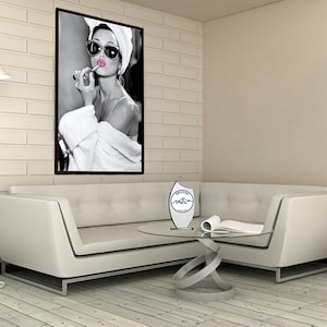 Audrey Hepburn Canvas, Print, Table, Chart, Picture, Painting, Wall Art, Wall Decor, Poster, Wall Hangings, Abstract, Art, Gift, For Gift