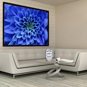 Purple Flower Canvas, Canvas, Purple Flower Decor, Purple Flower Wall Decor, Purple Flower Canvas Wall Art Decor, Purple Flower Decorative