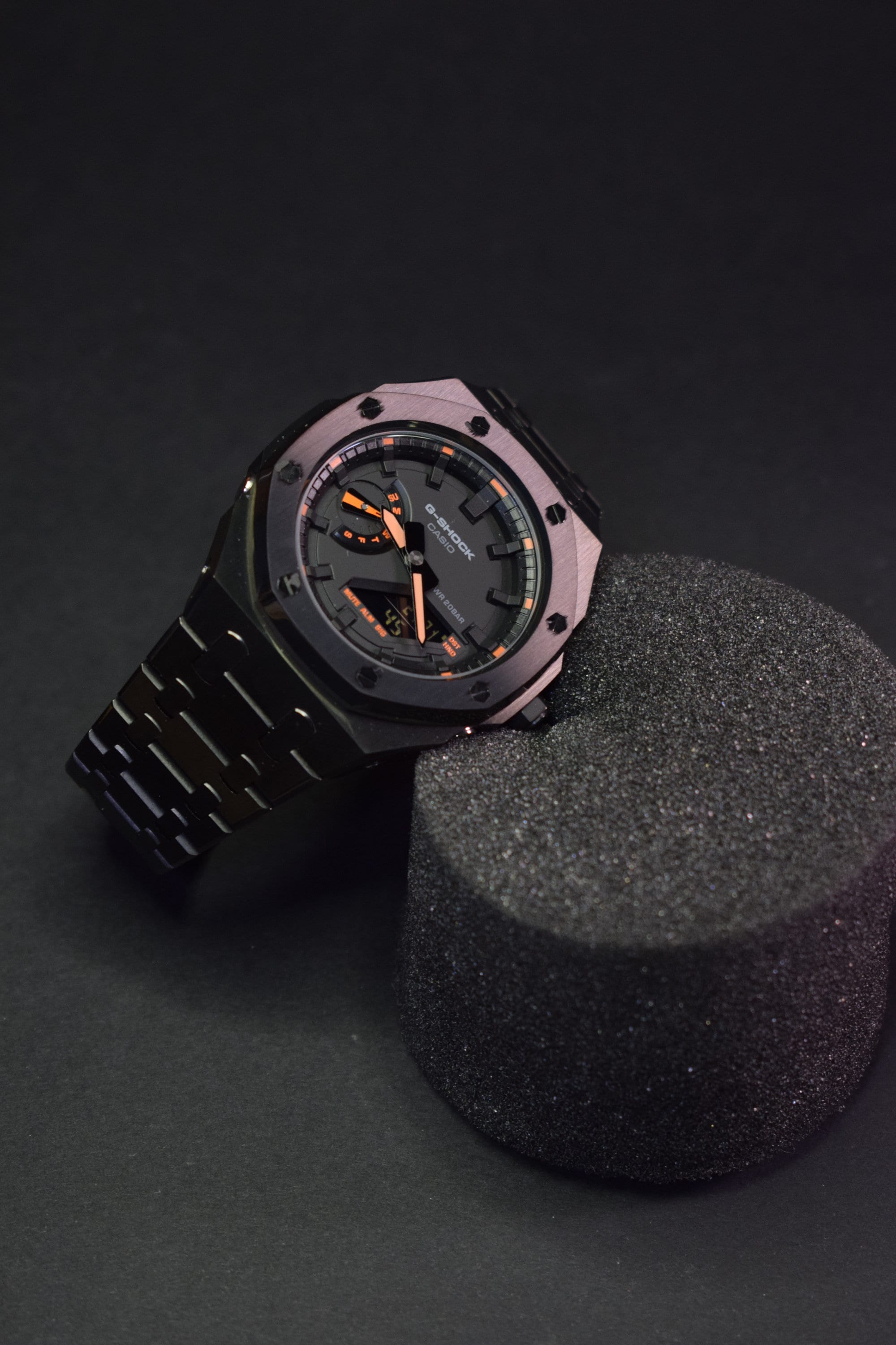 AP OAK NH35 A MOD フロステッド カスタム AP OAK NH35 A MOD フロステッド カスタム Custom seiko mod