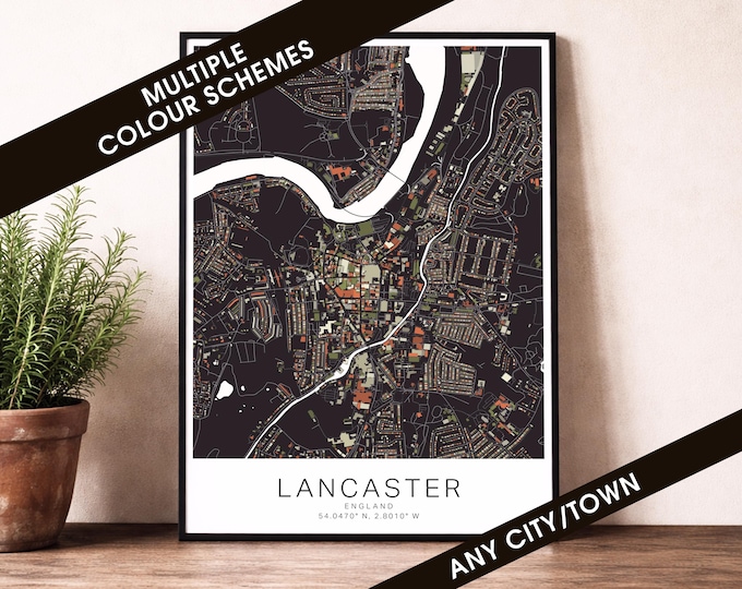 Multicolour City Prints