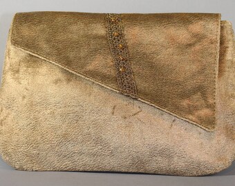Brassy Clutch Bag