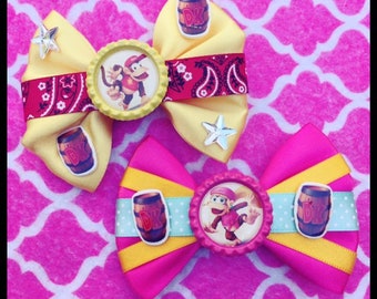 Donkey Kong Country N64 Diddy & Dixie Gamer Hair Bows