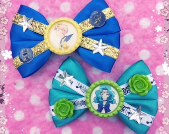 Moon Girl Outer Scout Neptune Uranus Lesbian Sailor Anime Hair Bows