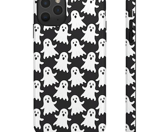 Mobilskal, sött spökhalloween-skal, läskigt spökmönster skyddande skal för iPhone 16 15 14 13 12 Pro Max, Samsung Galaxy, Google Phone