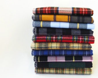 Mens Handkerchief Set 10 Mixed Plaid Hankies Sampler Gift for Men Fathers Day Gift Soft Reusable Tissues Eco Friendly Washable Tissues