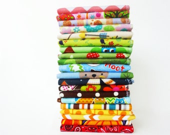 Kids Cloth Napkins Mixed Patterns Childrens Napkin Back to School Lunch Napkin Fall Forest Thanksgiving Napkins Gender Neutral Animal Prints