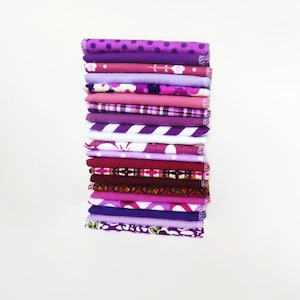 20 Purple Cloth Napkins - Cloth Reusable Paper Towels - Purple Unpaper Towels - Flannel Napkins - Eco Friendly - Paperless - 10 x 12 cb