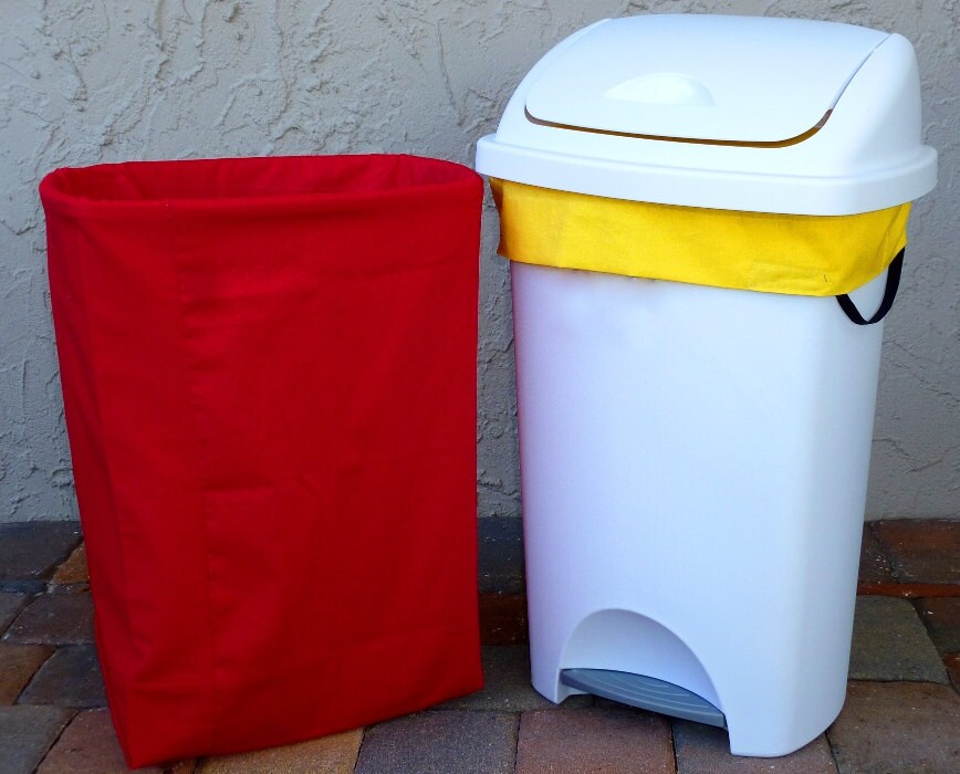 Two Reusable Recycling Can / Garbage Bags More Colors Etsy