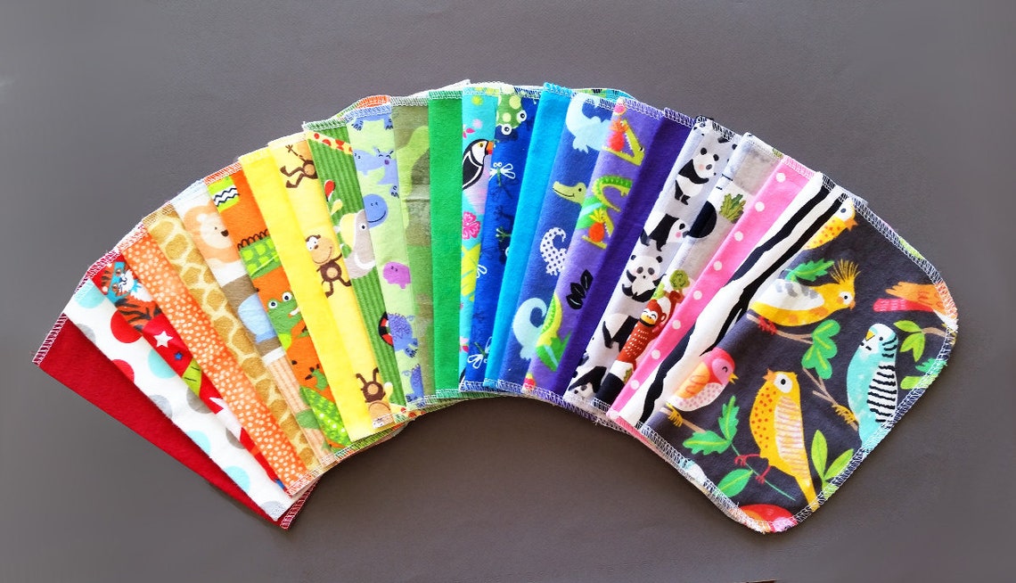 Jungle Kids Cloth Napkins Set Lunch Box Napkin Safari Kids Napkin ...