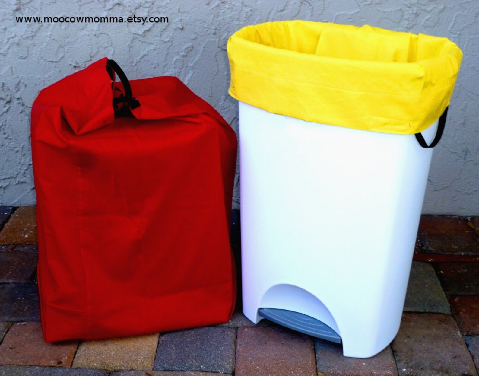 Two Reusable Recycling Can / Garbage Bags More Colors Etsy