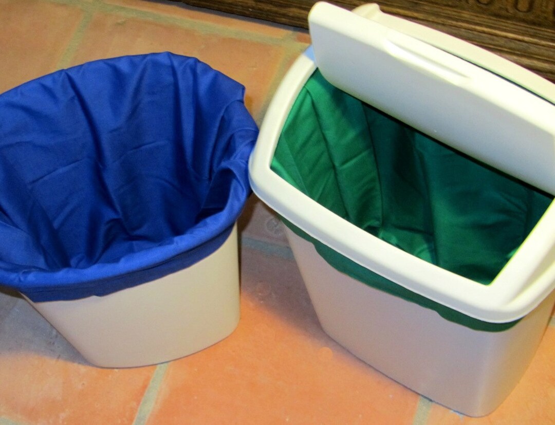 Wastebasket Liners Cloth Trash Can Liners for Cloth Napkins or Reusable