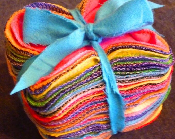 Reusable Toilet Paper 50 Rainbow Cloth Wipes Soft 2ply Flannel Baby