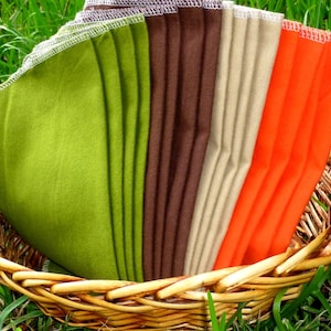 20 Hunting Camping Cloth Napkins Outdoor Autumn Decor Reusable Paper Towels -Fireside Camp -Unpaper Towels Paperless 100% Cotton Flannel