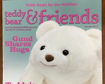 Teddy Bear and Friends Magazine January 2018 Issue