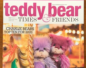 Teddy Bear Times and Friends Magazine. April/May 2020 Issue